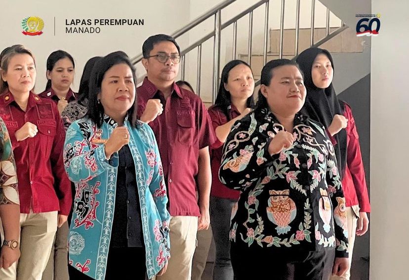 LPP Manado Ikuti Apel Bersama Jajaran Kemenkumham Sulut